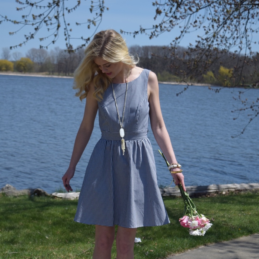 Lauren James Gingham Dress - Picture 9 of 9